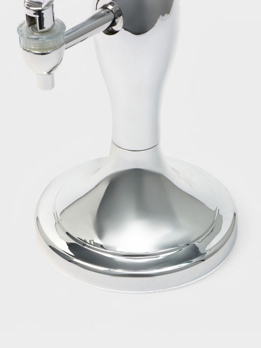 Башня пивная VaviloneDouble, колба 3 л, ёмкость для льда, подсветка, пластик, серебристая - Simaland фото 6