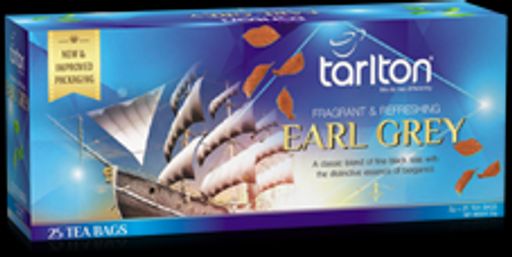 TARLTON. Earl Grey 50 гр. карт.пачка, 25 пак.