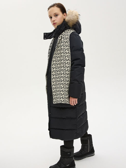 Шарф 17з16925 черный