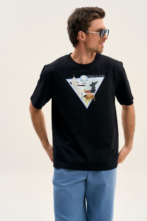 Футболка GO M1001RB/40-02.176-182 черный