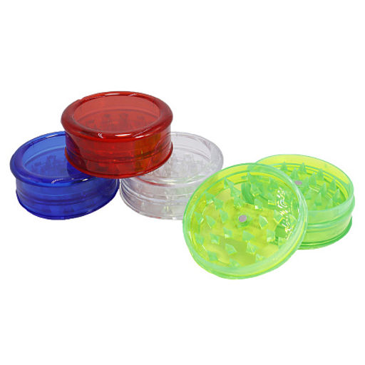 Гриндер Измельчитель табака с контейнером пластик упаковка 12 шт - Сандаловый дом фото 2