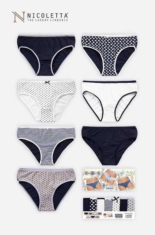 Женские трусы-слипы 7 шт. Nicoletta  фото 9