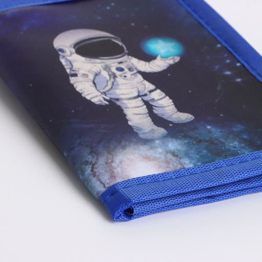 Кошелёк детский на липучке «Выбражулька», синий