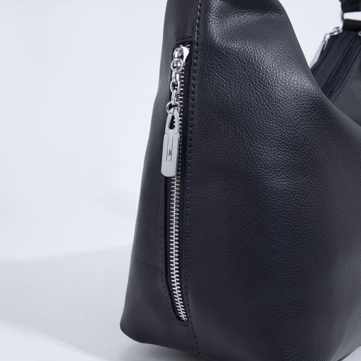 Сумка-мешок на молнии, цвет синий - Simaland фото 4