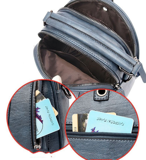 KAIDIFEINIROO Сумка - рюкзак женский 8618 фото 10