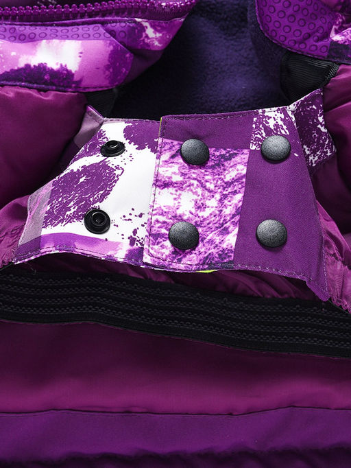 Горнолыжный костюм для девочки фиолетового цвета 9328F - Valianly фото 12