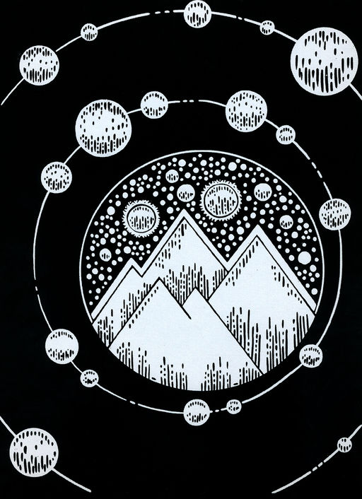 Hobbius GHPB-06 Набор для творчества Гравюра-блокнот 14 x 20 см Космический кот  фото 5