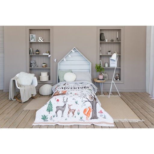 Покрывало детское Этель 1,5 сп Adventure, 145х210 см, микрофибра  фото 7