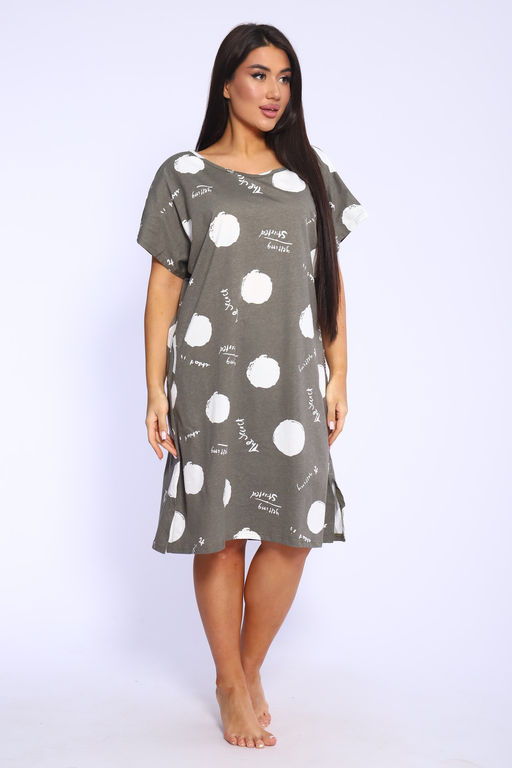 Платье с рисунком горох Арт. 1057