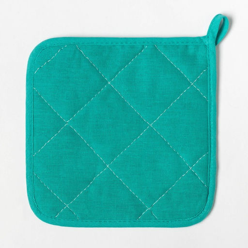 Прихватка Любимый дом17х17см,35% х/л,65% п/э,ватин 250г/м2 - Доляна фото 3