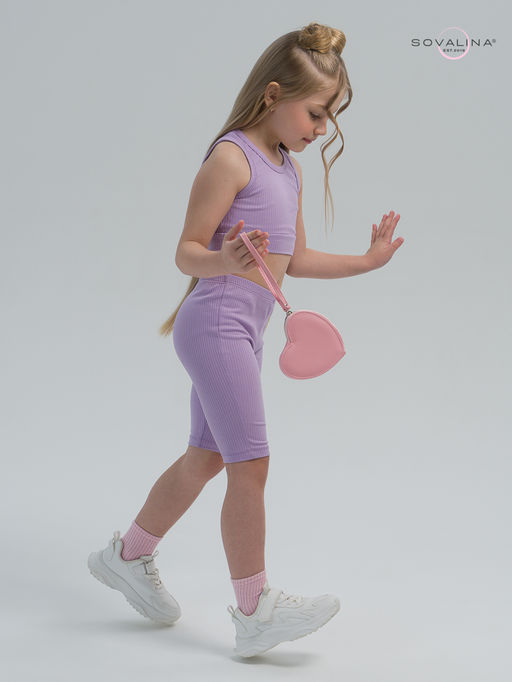 Костюм Тренд лапша лаванда - Sovalina фото 12