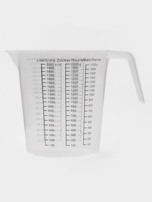 Кувшин мерный Доляна, 2 л, цвет прозрачный  фото 2