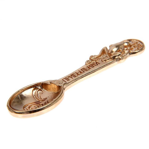 Цена за 2 шт. Кошельковый талисман: ложка загребушка «Прибыльная», 4.5×1.2 см