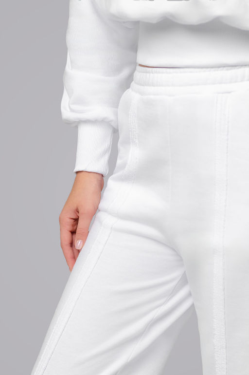 Арт. 2538 Костюм женский с брюками 44-48 (3 шт) Цвет:белый - Калинка фото 8