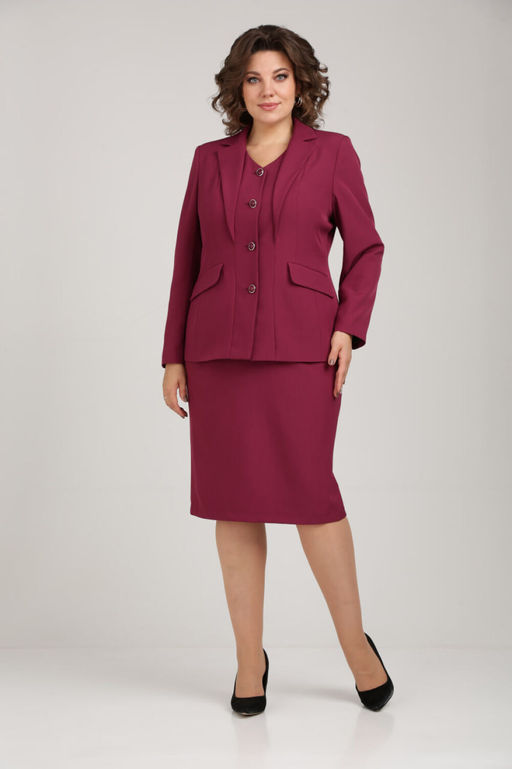 Костюм Anastasia Mak 1259 кремовый  фото 13