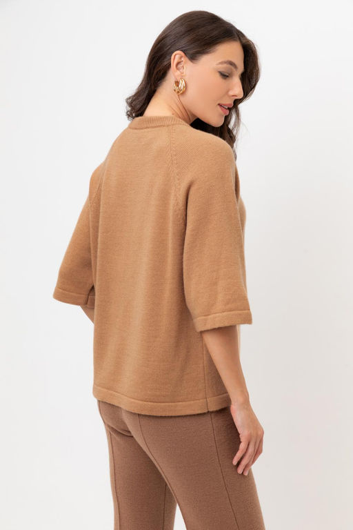 ЕВ 30139/24ш/охра джемпер жен - Very neat фото 2