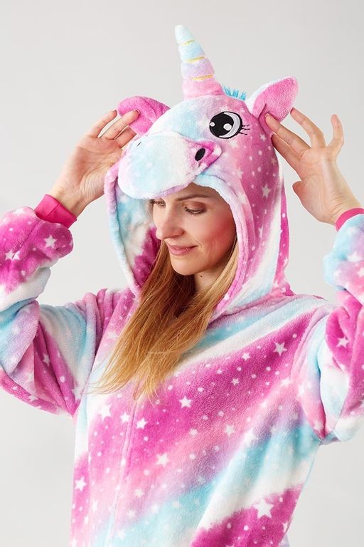 Пижама кигуруми Волшебный фиолетовый Единорог