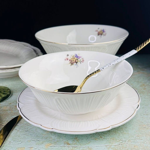 109-177 Салатник 18см ORCHIDEA в под.уп.(х12)Фарфор - Lenardi фото 2