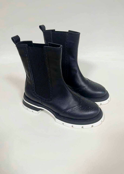 Ботинки 360.P.1540bl/w. black уценка R/шерсть