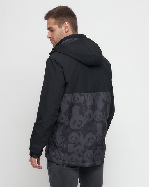 Куртка-анорак спортивная мужская цвета хаки 88629Kh - Wonderrman фото 11