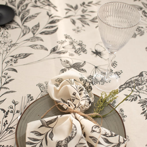 Набор салфеток декоративных 35х35 - 6 шт, саржа Гербариум ВБ 35х35 - Традиция фото 5