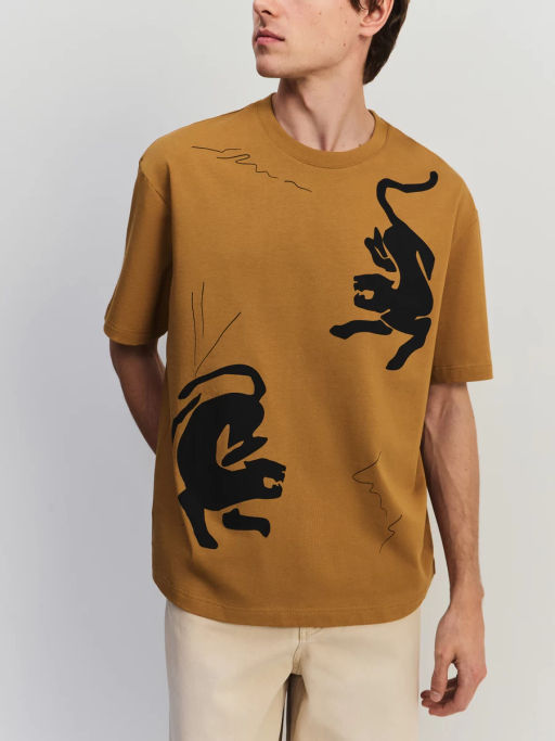 Футболка с принтом ZR2607043406-68 / Zarina  фото 6