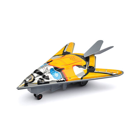 Самолет "Истребитель" желтый, р/у, 1:16, в коробке