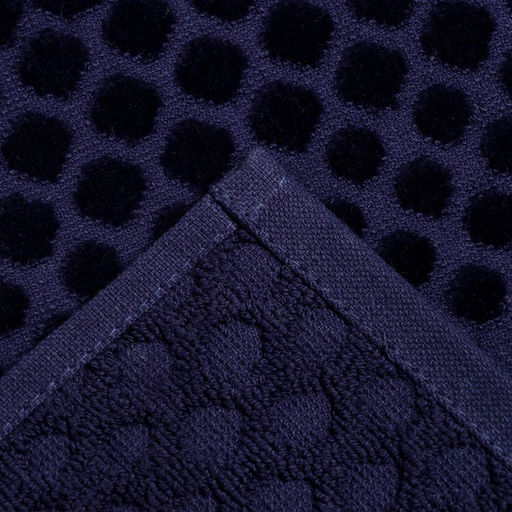 Полотенце махровое Love Life «Комфорт» 70×140 см, темно-синий, 100% хл, 500 г/м²