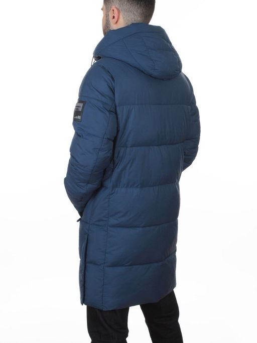 D6599 BLUE Куртка мужская зимняя (200 гр. холлофайбер)