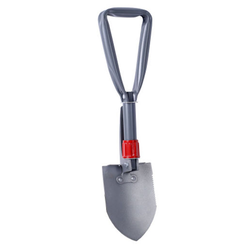 Лопата складная саперная ИРЕМЕЛЬ СПУТНИК-03 тол.1.5мм, дл.46.5см, лезвие 15.5x11.2см, термообр. углерод. сталь, 42-46HRC, алюм. ручка, чехол/уп18 - Галеонтрейд фото 4