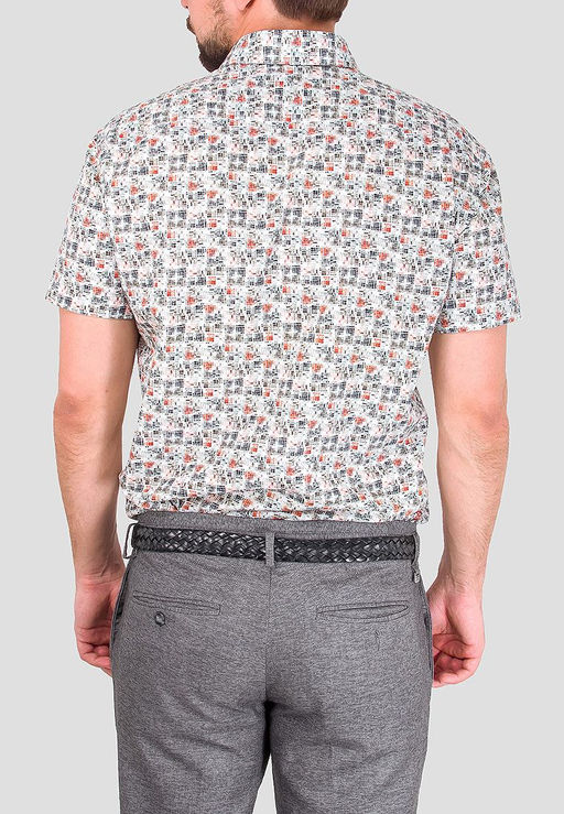 Сорочка мужская короткий рукав GREG 455/101/365/Z/1_GB  фото 3