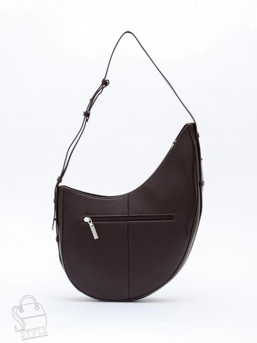 Сумка женская кожаная 1032M coffee Polina&Eiterou