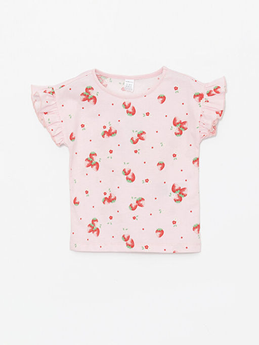 K?z Bebek ?ortlu Pijama Tak?m? - Waikiki фото 2