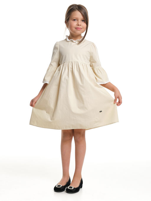 Платье для девочки UD 8070 бежевый - Mini maxi фото 4