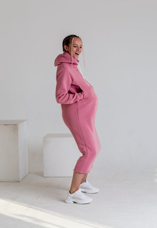 Платье С НАЧЕСОМ футер 3х нитка ПЕНЬЕ - Knitka wear фото 8