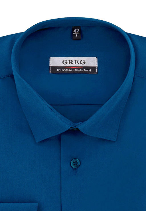 Сорочка мужская длинный рукав GREG 230/139/DB/Z