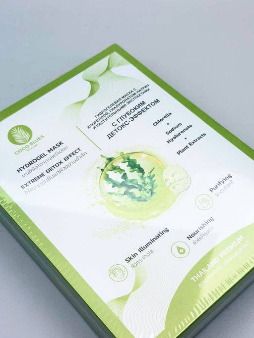 Маска Гидрогелевая Хлорелла и Растительные Экстракты
 THAI TALAY
30 мл  фото 3