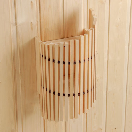Абажур для бани и сауны «Наклонный», липа, 42×22.5×15 см, настенный, «Добропаровъ»