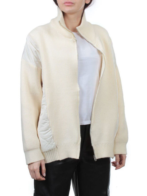 3155 MILK Куртка-кардиган женская (90% хлопок, 10% синтепон) - Fashion фото 8