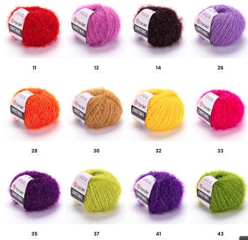 Цена за 10 мотков пряжи Christmas