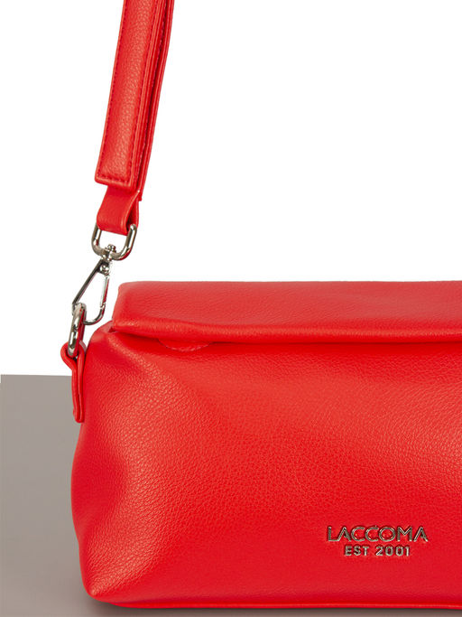 LACCOMA сумка Королина-Л815-алый эко кожа хлопок
