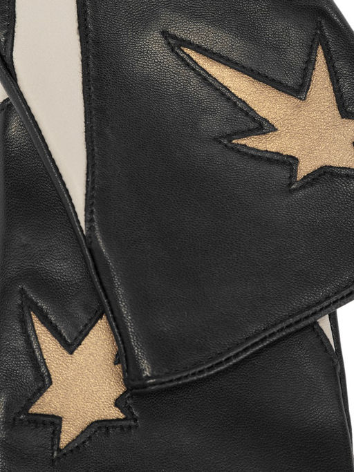 Перчатки жен п/ш LB-2441 black - Eleganzza фото 4