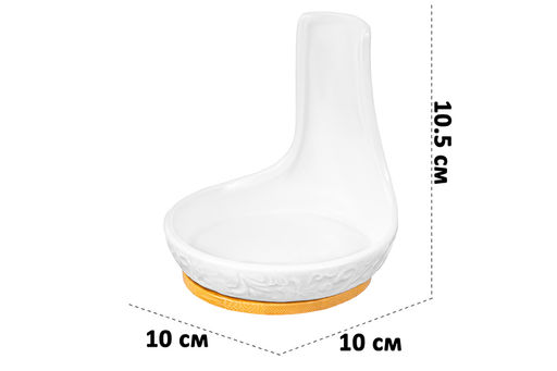 Подставка под ложку 10*10*10,5 см Лоза на бамбуковой подставке - Elan gallery фото 2