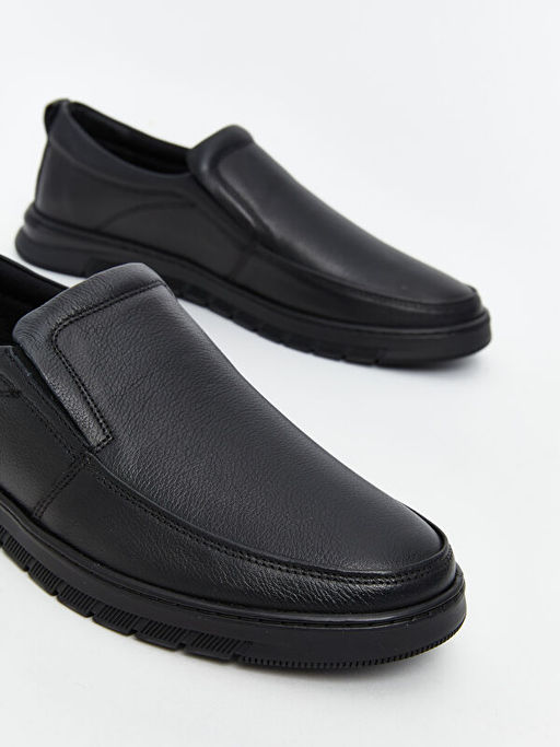 Deri G?r?n?ml? Erkek Klasik Ayakkab?