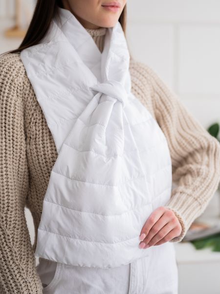 Шарф белый - Yollochka фото 3