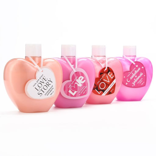 Гель для душа Love story, 430 мл, аромат клубничной карамели, Чистое счастье фото 10