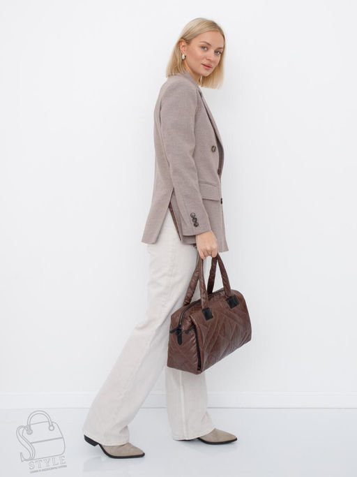Сумка женская  58301S cappuccino Velina Fabbiano-Safenta