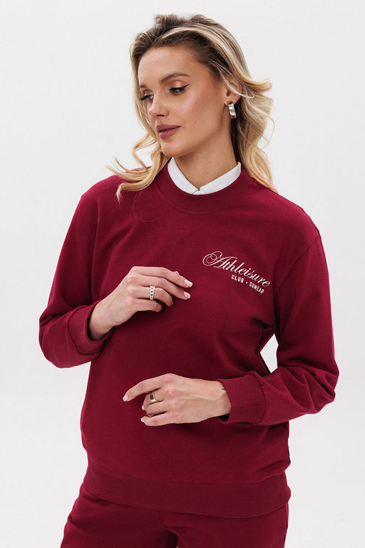 Свитшот GO F4107а/12-01.170-176 вишня