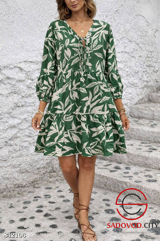 Платье женское с принтом