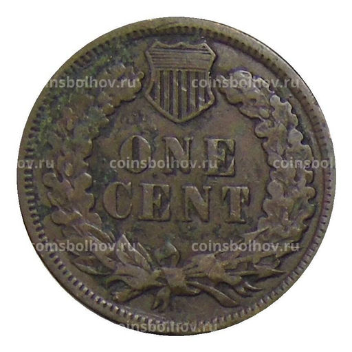 Монета 1 цент 1906 года США